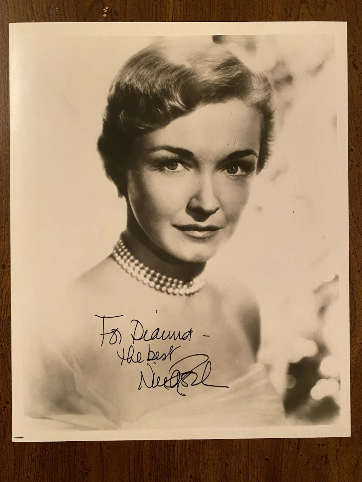 Nina Foch — Nina Foch Signed Autographed Photo W/ COA An American In Paris Ten Commandments
