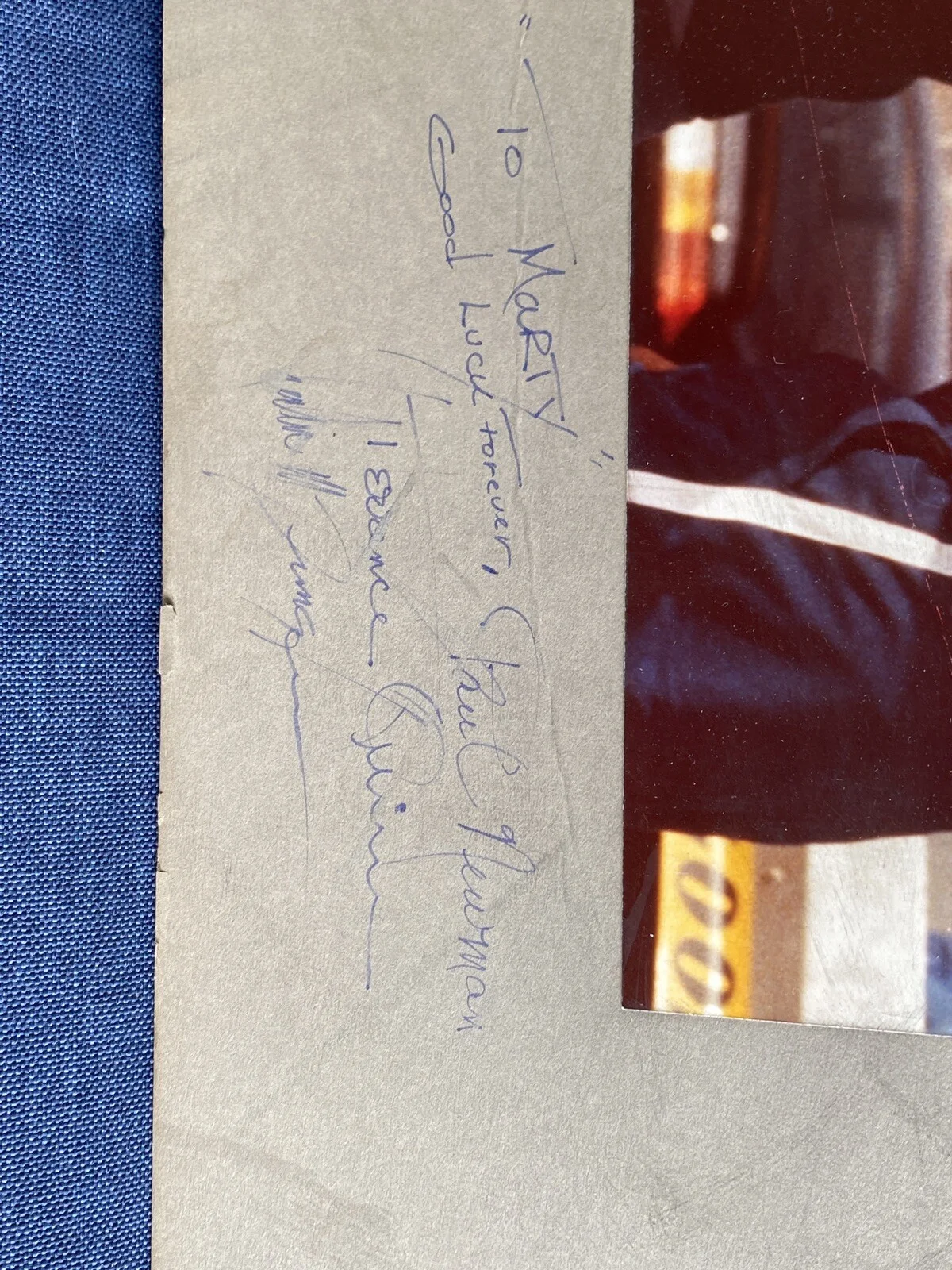 Paul Newman — Large Signed Photograph Autograph by Paul Newman, image 5