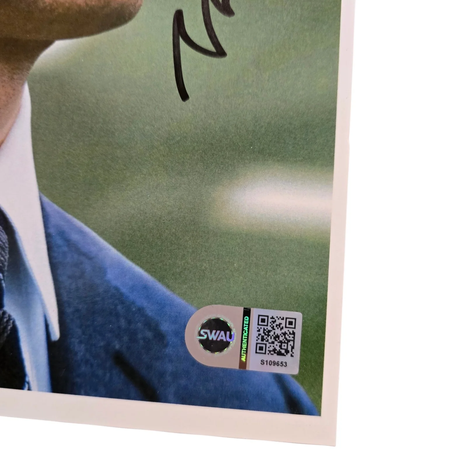 Adam Scott — Adam Scott Signed 11x17 Poster Severance SWAU Authenticated RARE, image 2