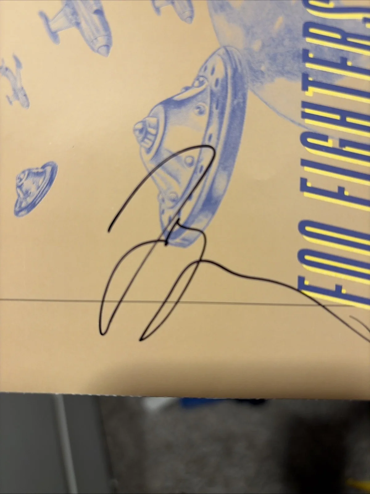 Foo Fighters “This Is a Call” CD Single Signed Taylor Hawkins & Shiflett, image 2