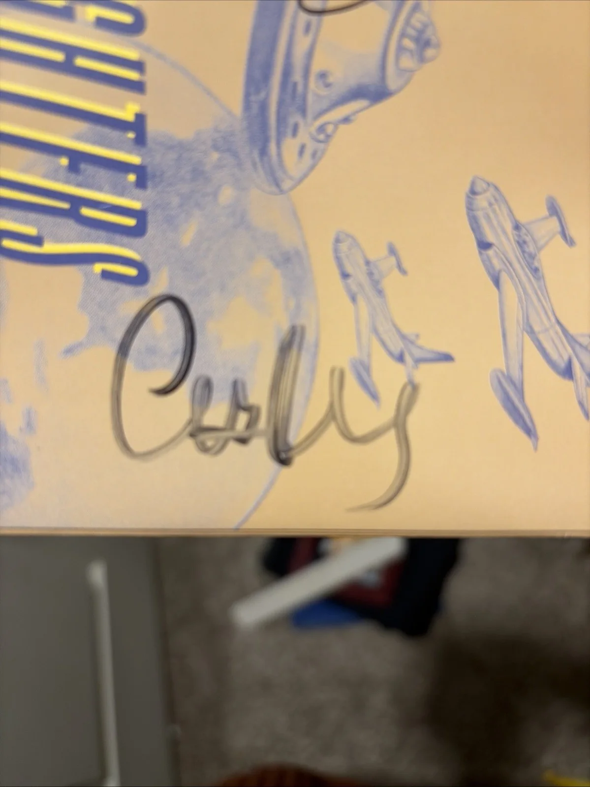Foo Fighters “This Is a Call” CD Single Signed Taylor Hawkins & Shiflett, image 3