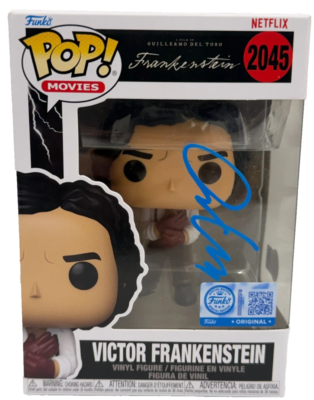 Oscar Isaac — Oscar Isaac Signed Victor Frankenstein Funko Authentic Autograph Beckett