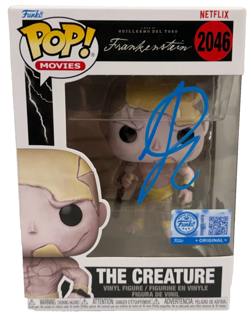 Jacob Elordi — Jacob Elordi Signed The Creature Funko Frankenstein Authentic Autograph Beckett