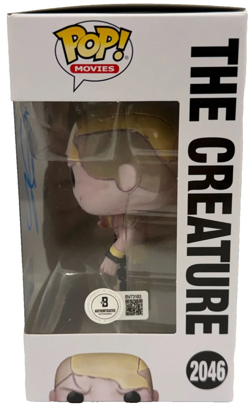 Jacob Elordi — Jacob Elordi Signed The Creature Funko Frankenstein Authentic Autograph Beckett, изображение 2