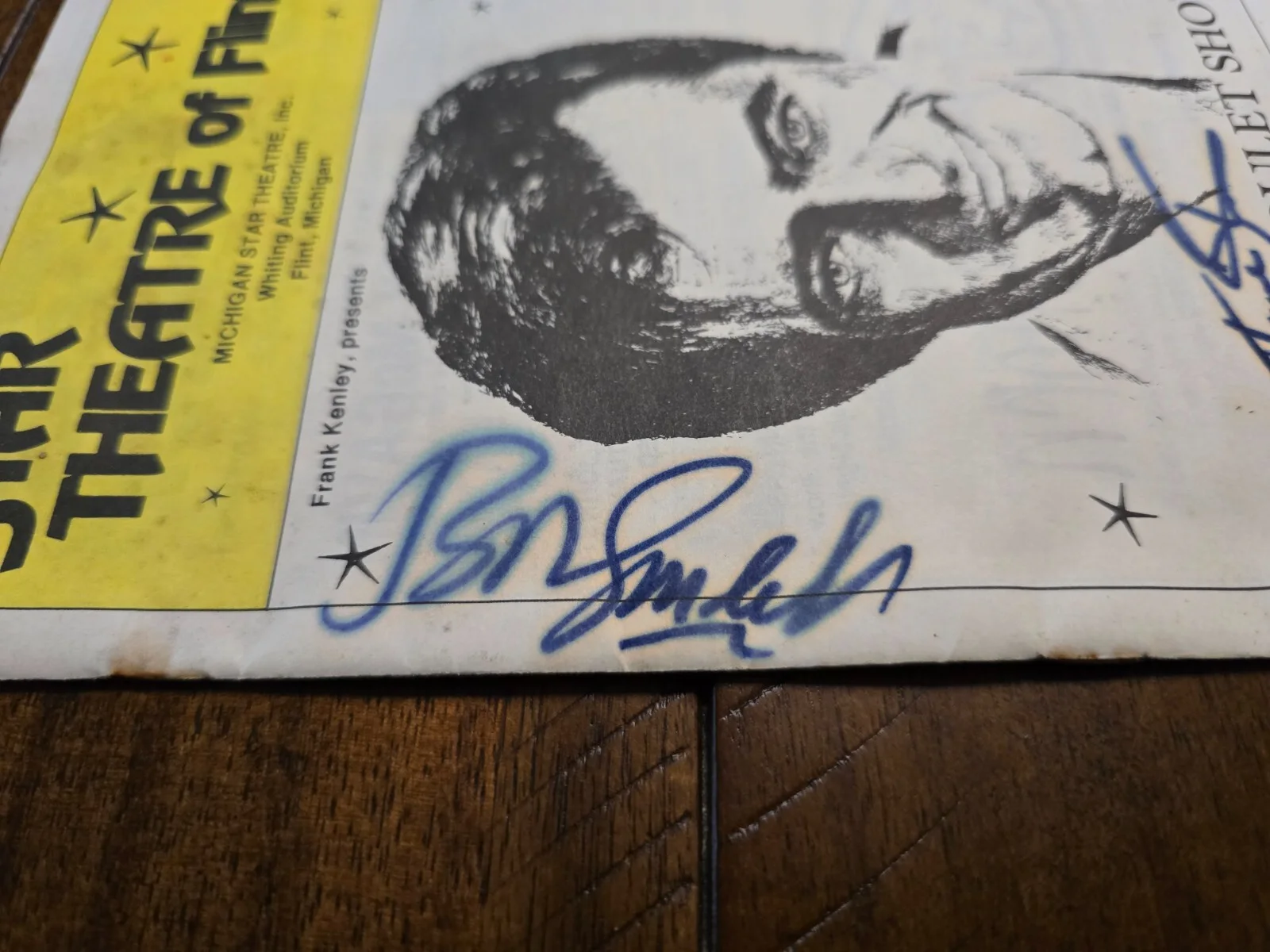 Robert Goulet, Stewie Stone — Signed Playbill Robert Goulet Show - Signed by Robert Goulet & Stewie Stone, изображение 4