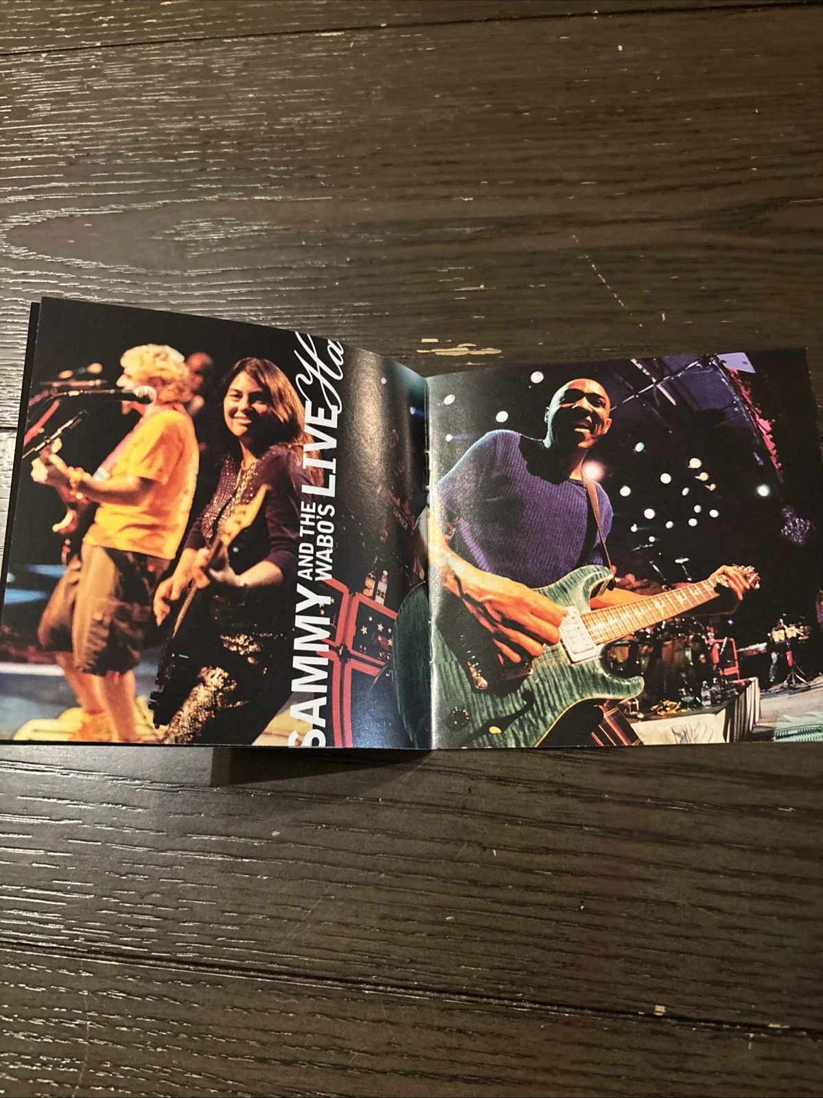 Sammy Hagar Live Hallelujah SIGNED CD BOOKLET + Tour Shirt Men’s L RARE, image 4