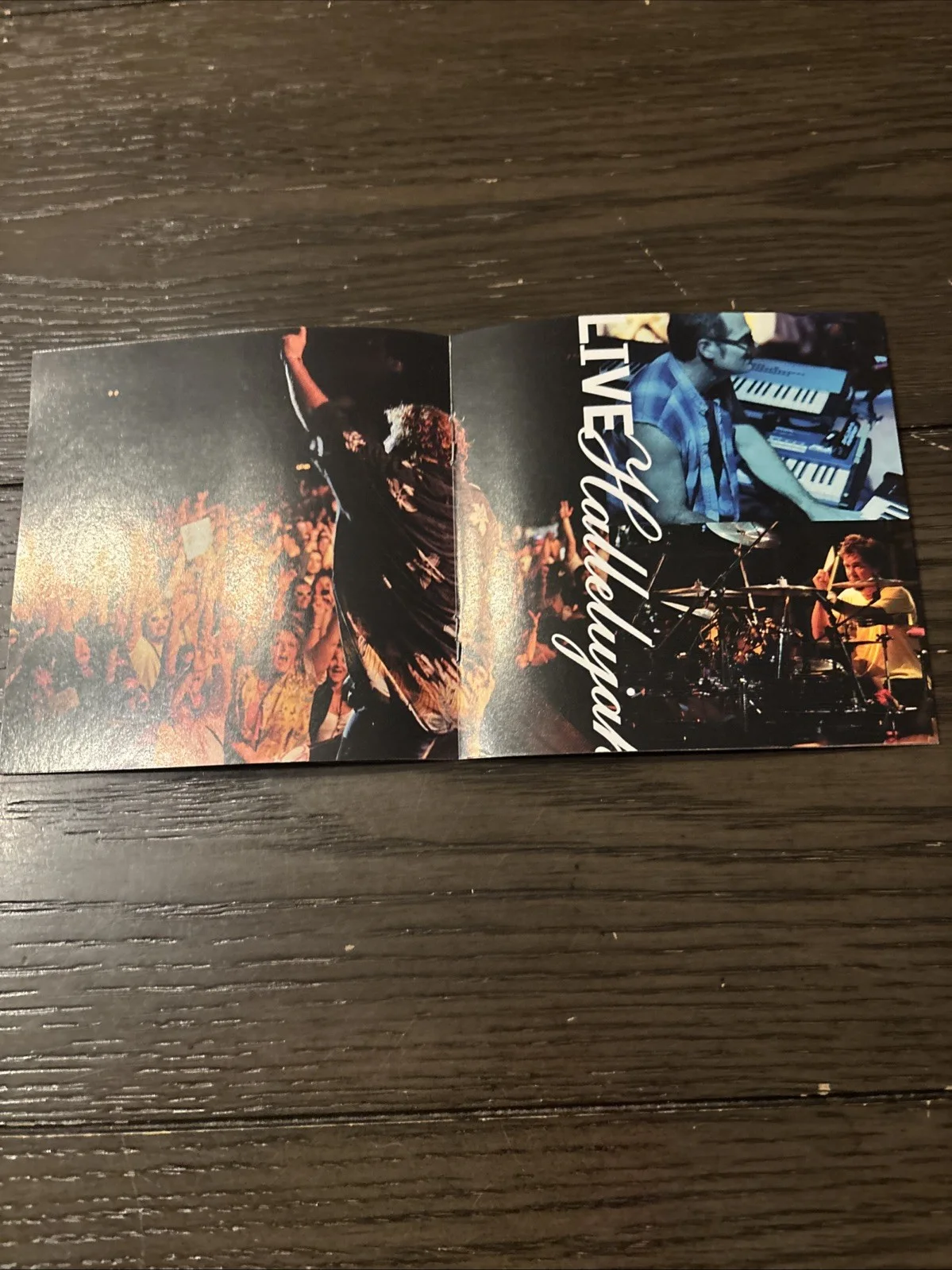 Sammy Hagar Live Hallelujah SIGNED CD BOOKLET + Tour Shirt Men’s L RARE, image 5