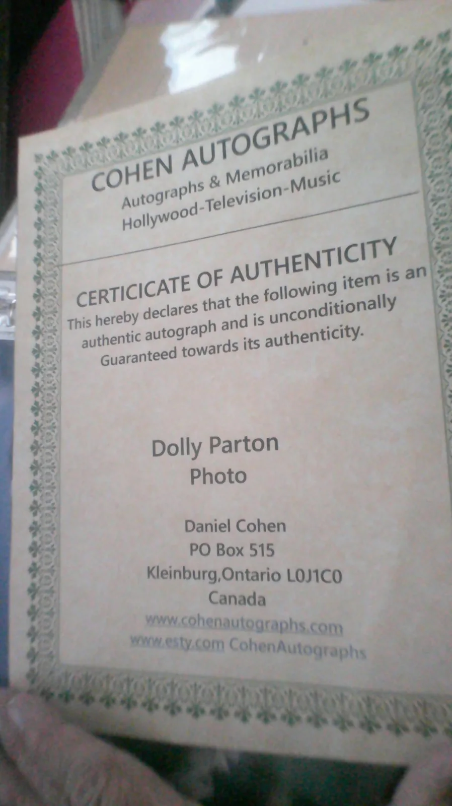 Dolly Parton — Dolly Parton 8x11 BXW SIGNED PHOTO + COA, image 5