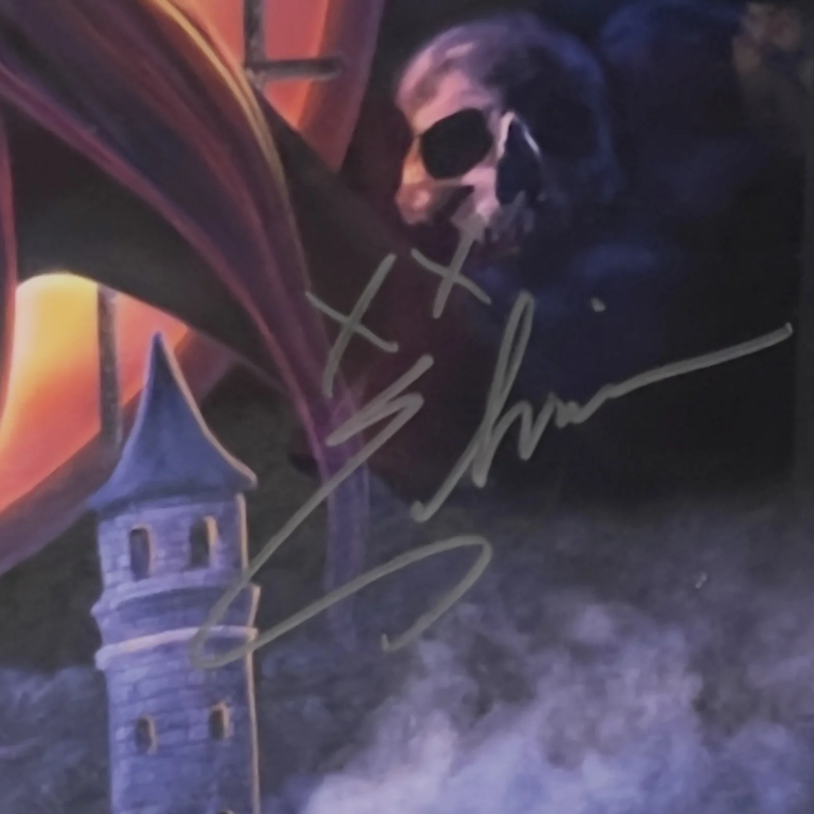 Elvira — Elvira Haunted Hills Autographed Signed Poster Scream Factory Exclusive OOP, изображение 2