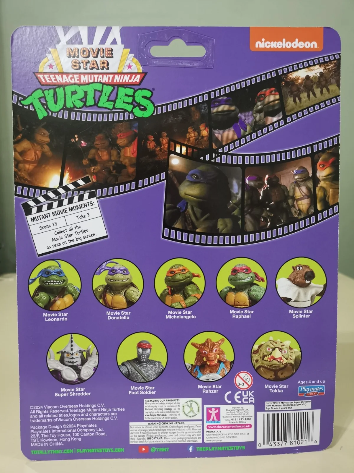 🐢✍️Tennage Mutant Ninja Turtles TMNT Super Shredder Figure Signed By Kevin Nash, image 5