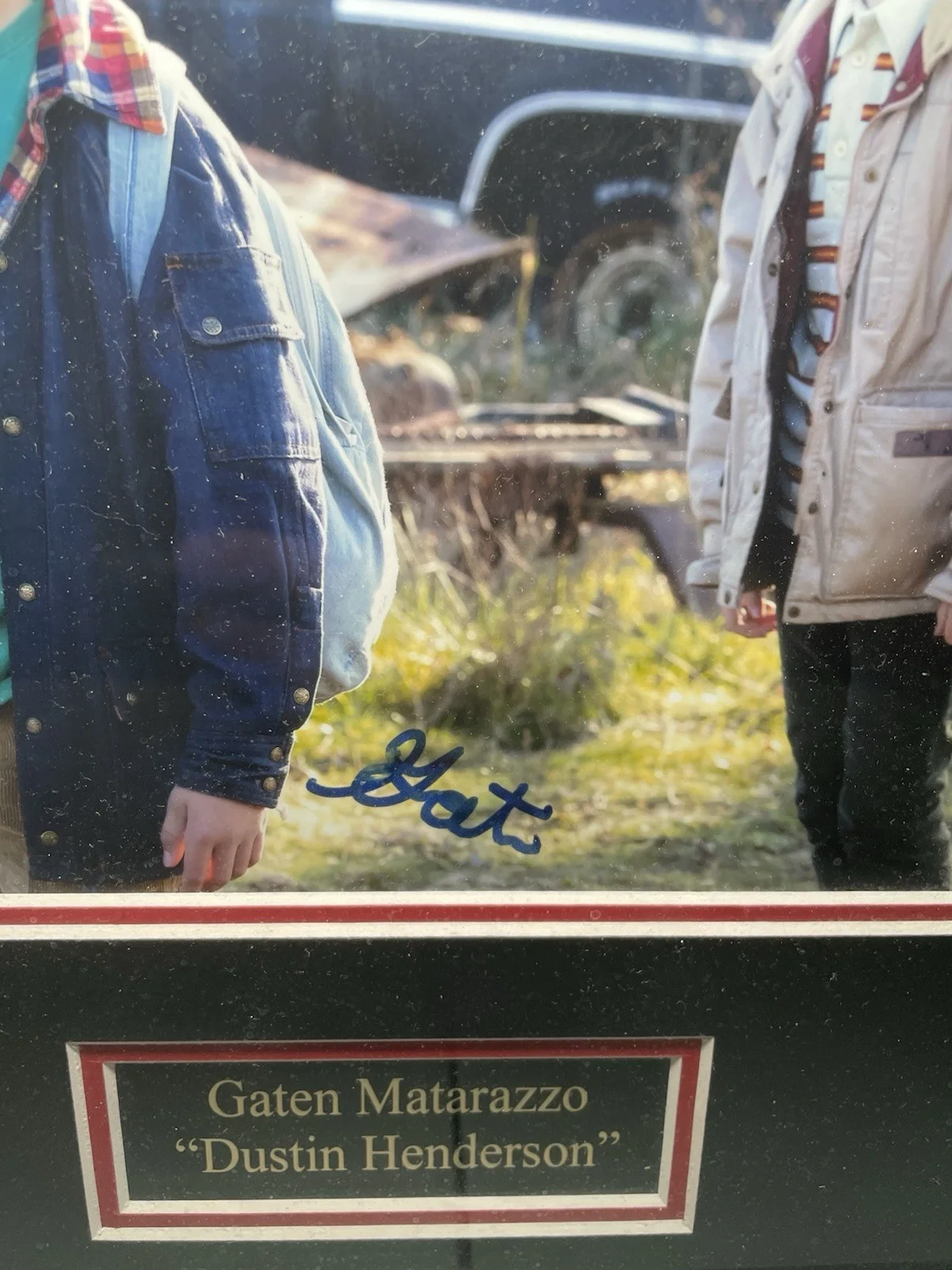 Gaten Matarazzo — Gaten Matarazzo Signed Dustin Stranger Things Photo! PSA COA, image 5