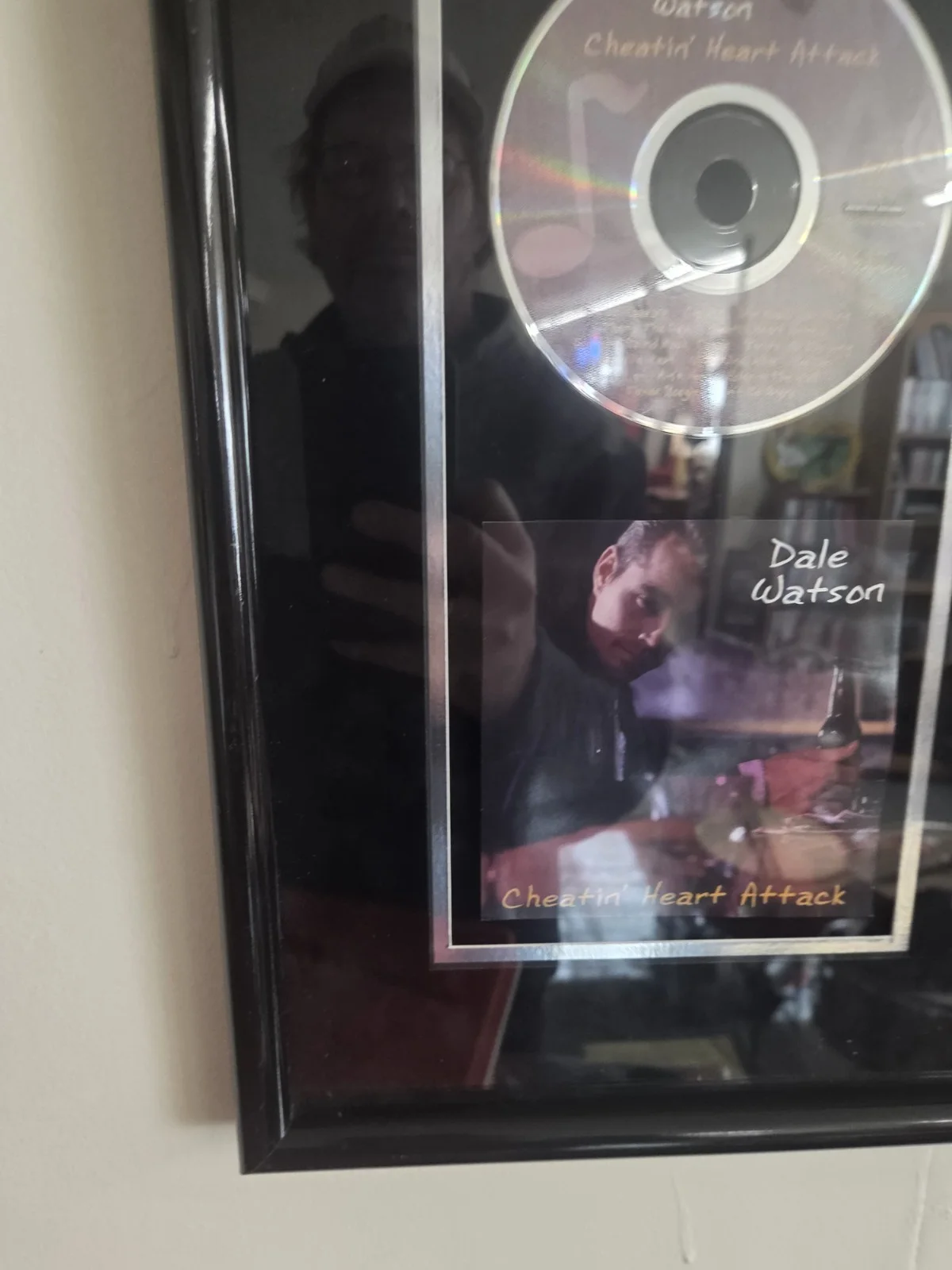 DALE WATSON COUNTRY STAR CD DISPLAY ART BOX, image 2