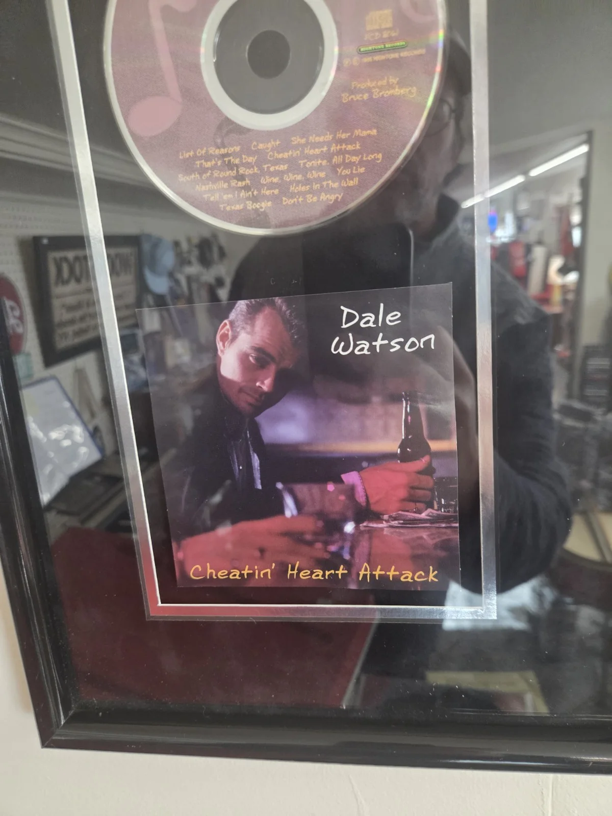 DALE WATSON COUNTRY STAR CD DISPLAY ART BOX, image 3