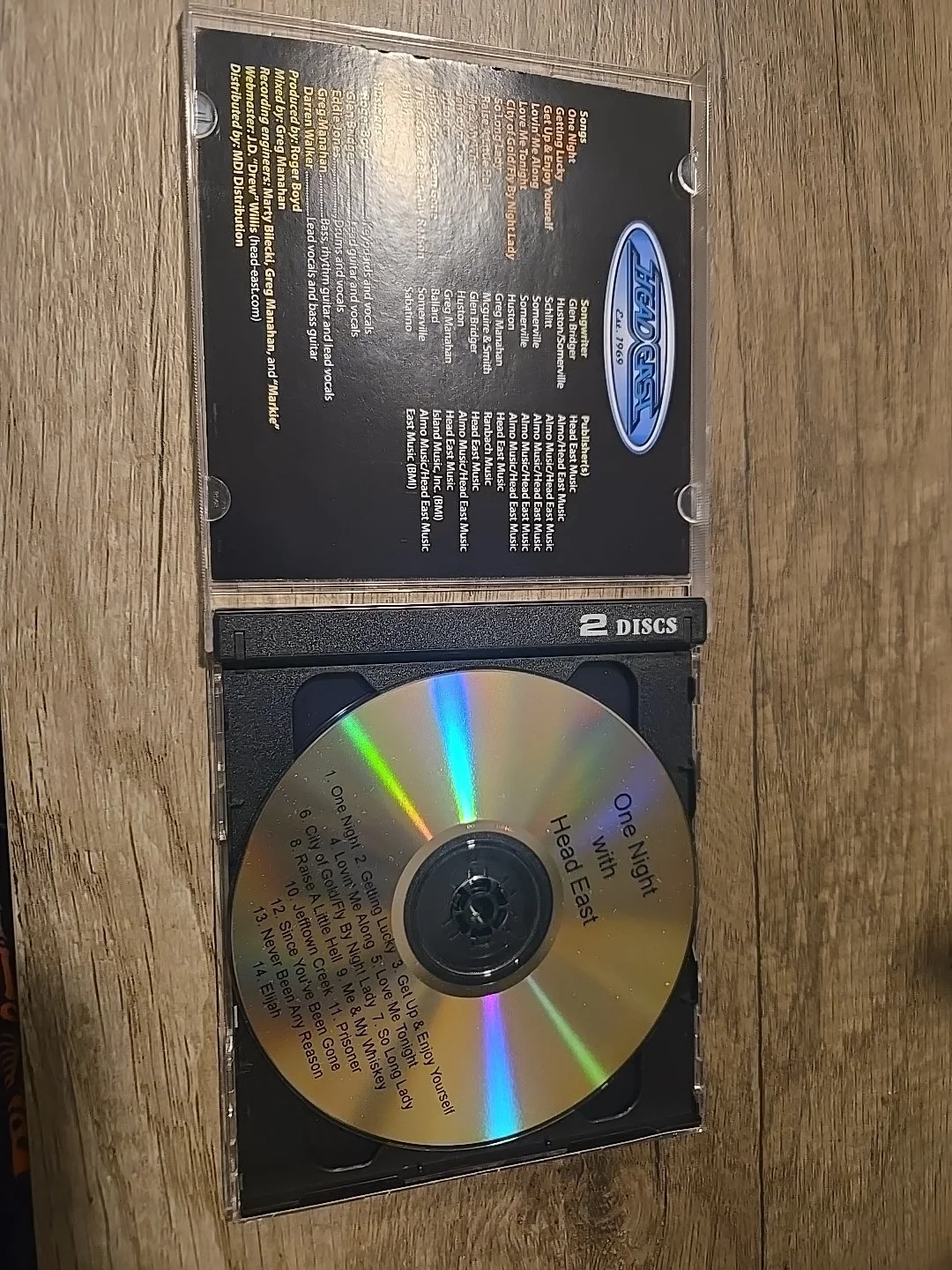 One Night With... Head East Cd Autographed, image 4