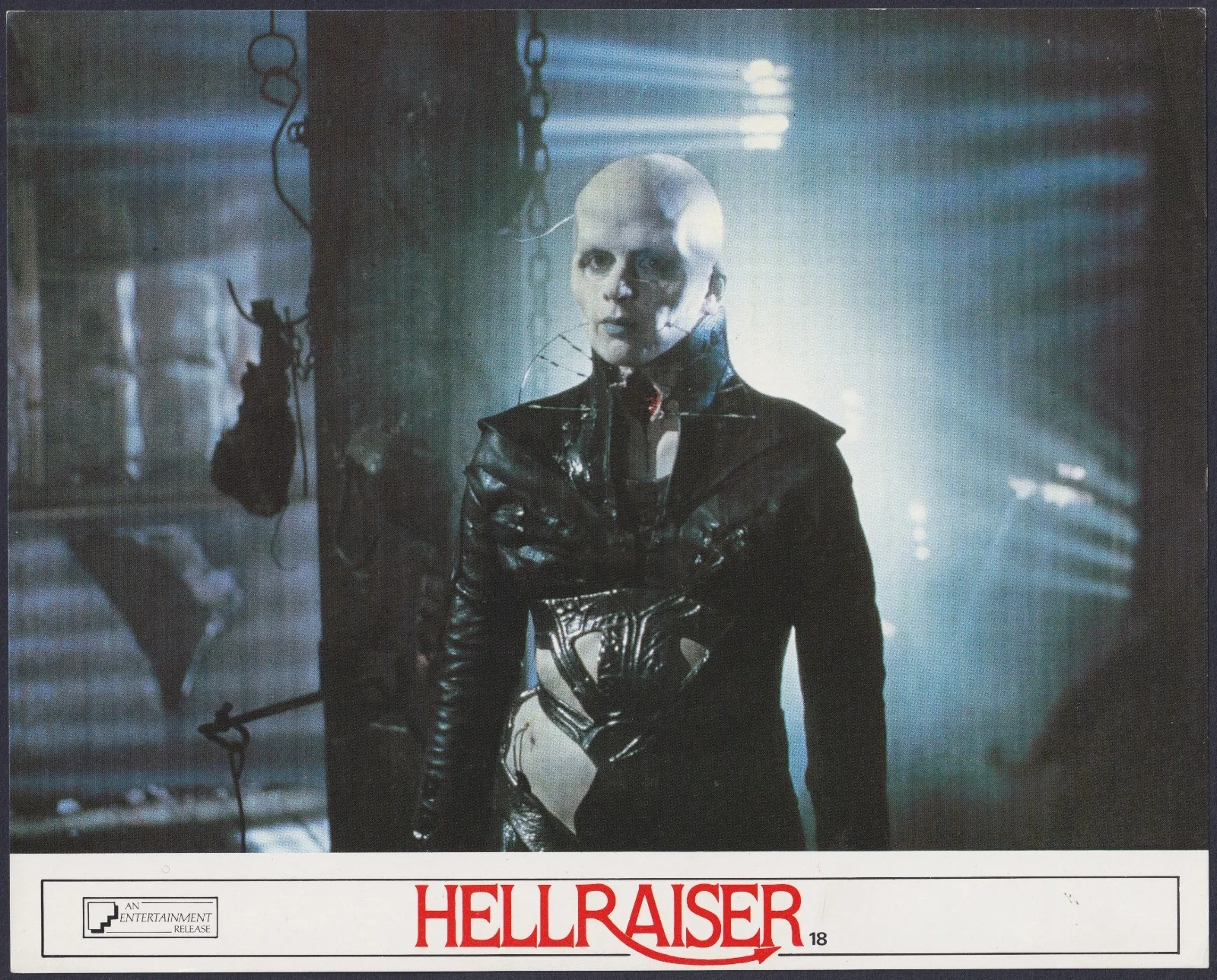 Hellraiser 4x ORIGINAL UK FOH Lobby Cards Clive Barker Doug Bradley 1987, image 2