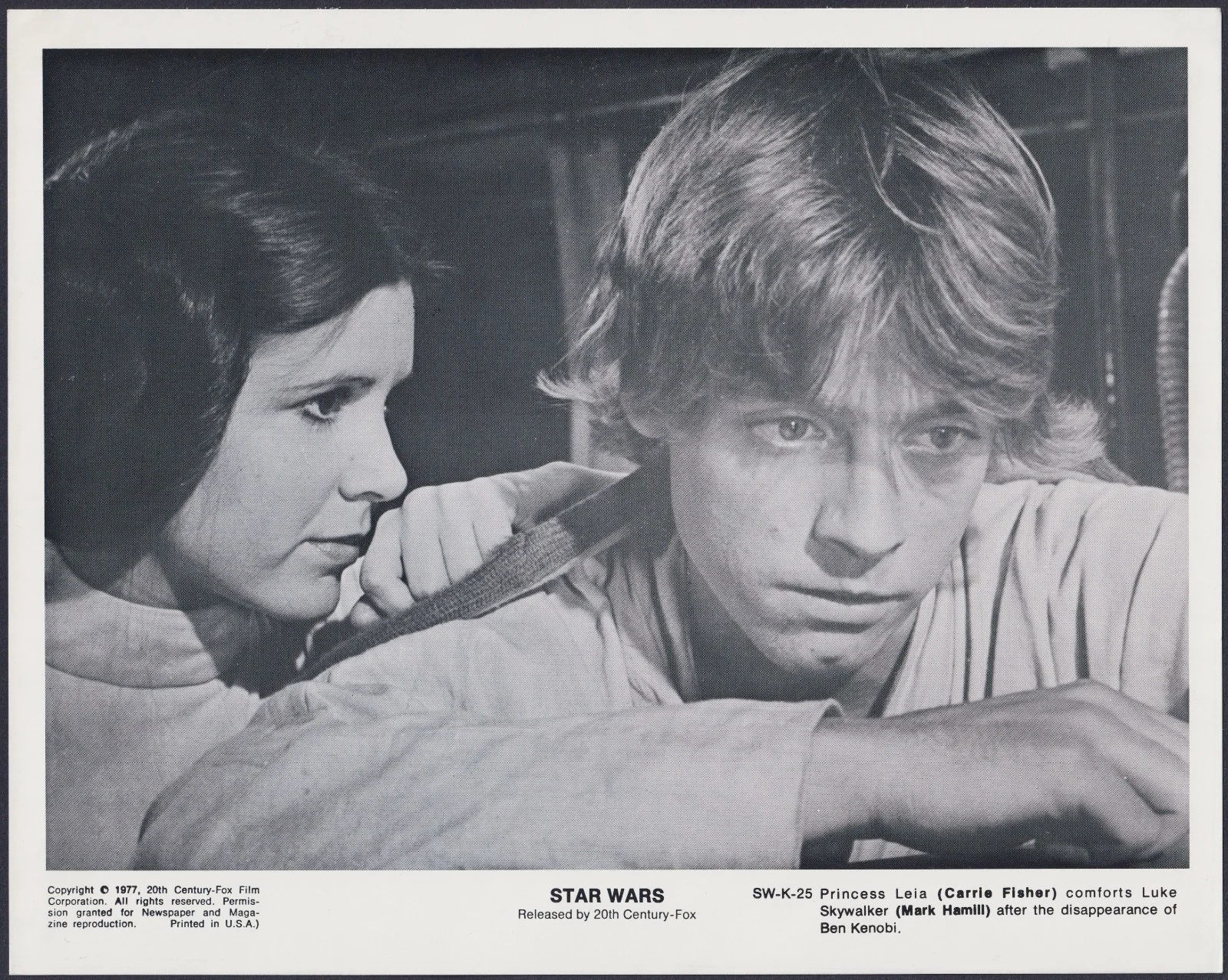Star Wars 3x ORIGINAL UK FOH Lobby Cards Stills George Lucas Mark Hamill, изображение 2