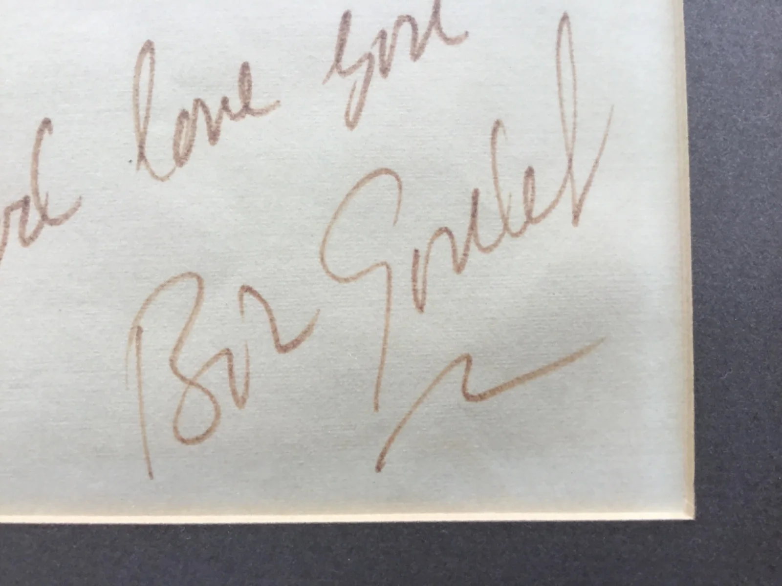 Framed Celebrity Autographs Shirley MacLaine Robert Goulet Pete Fountain, image 5