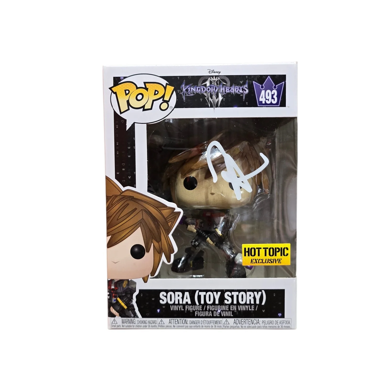 Haley Joel Osment — Haley Joel Osment Signed Toy Story Sora Funko 493 Kingdom Hearts SWAU COA RARE