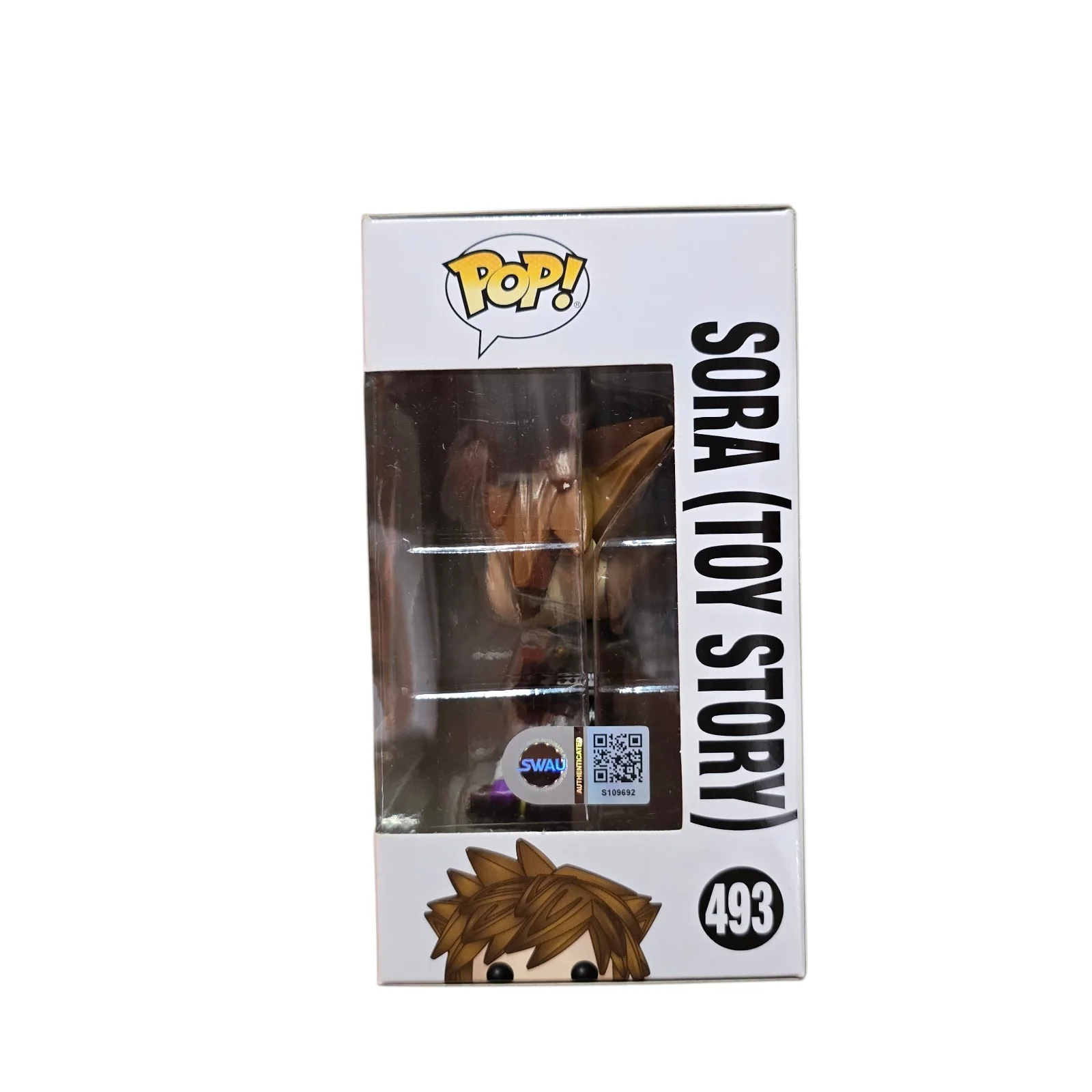 Haley Joel Osment — Haley Joel Osment Signed Toy Story Sora Funko 493 Kingdom Hearts SWAU COA RARE, изображение 2