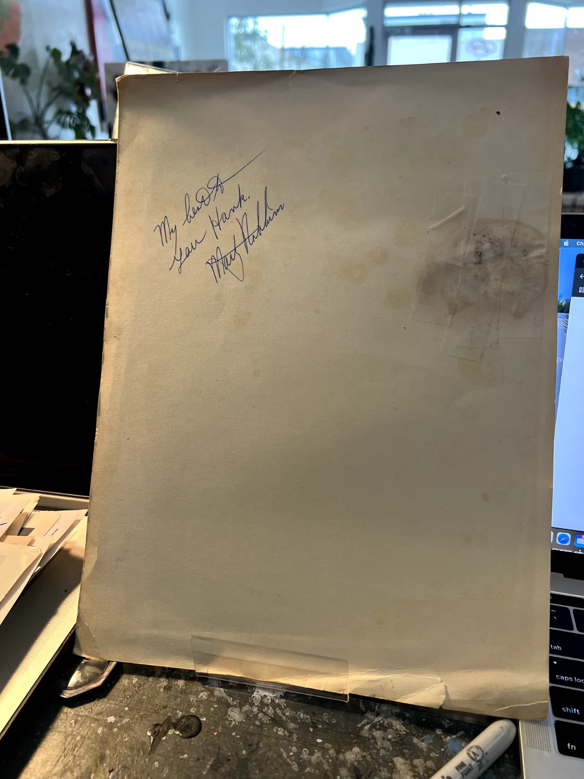 Photograph/Autographed on the back Marty Robbins Country Western Legend, image 5