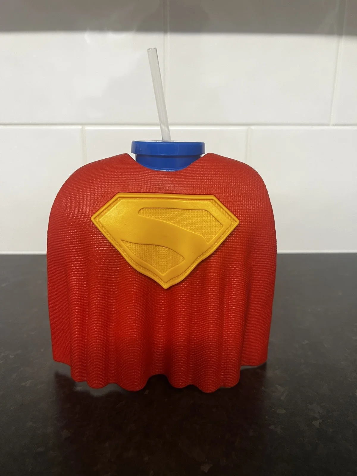 Superman Odeon Collectors Tumbler Drinks Cup & Straw Limited Edition Merchandise, image 2