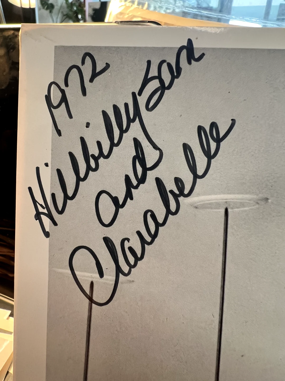 Autographed Photo of Hillbilly Sam and Clarabelle, image 2