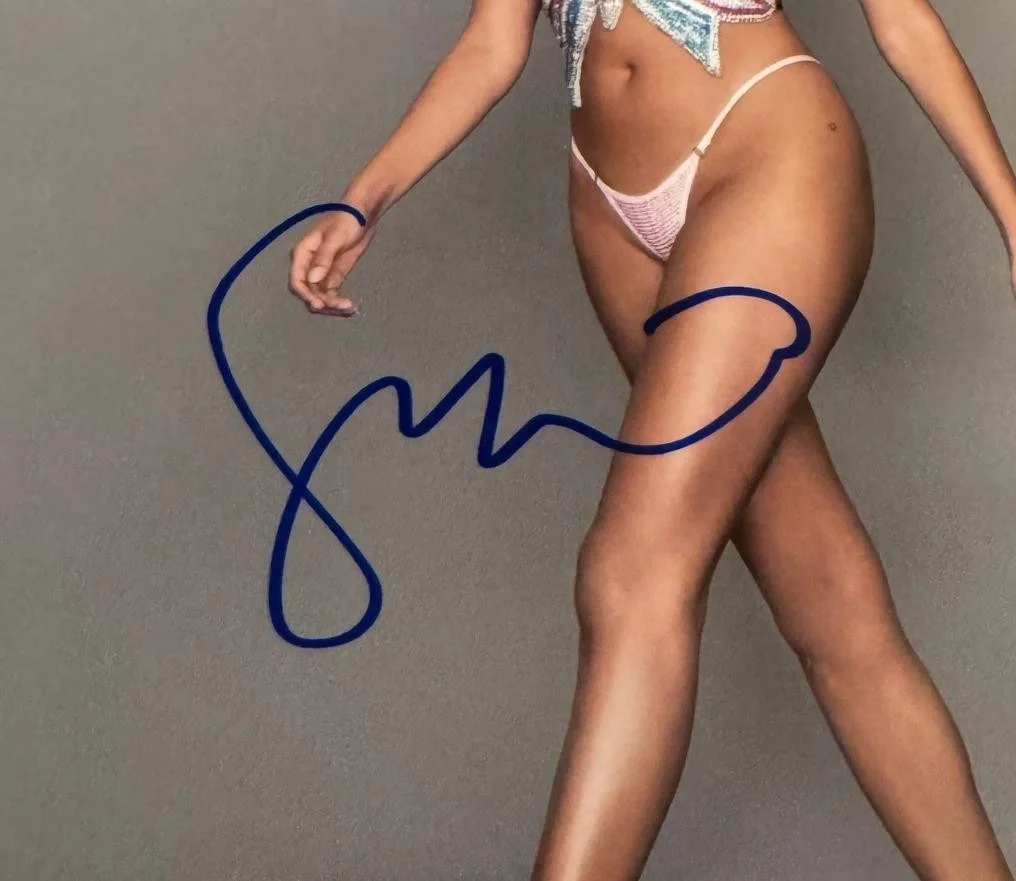 GIZELE OLIVEIRA Autographed 8x10 Photo SIGNED AUTO Victoria's Secret, изображение 2