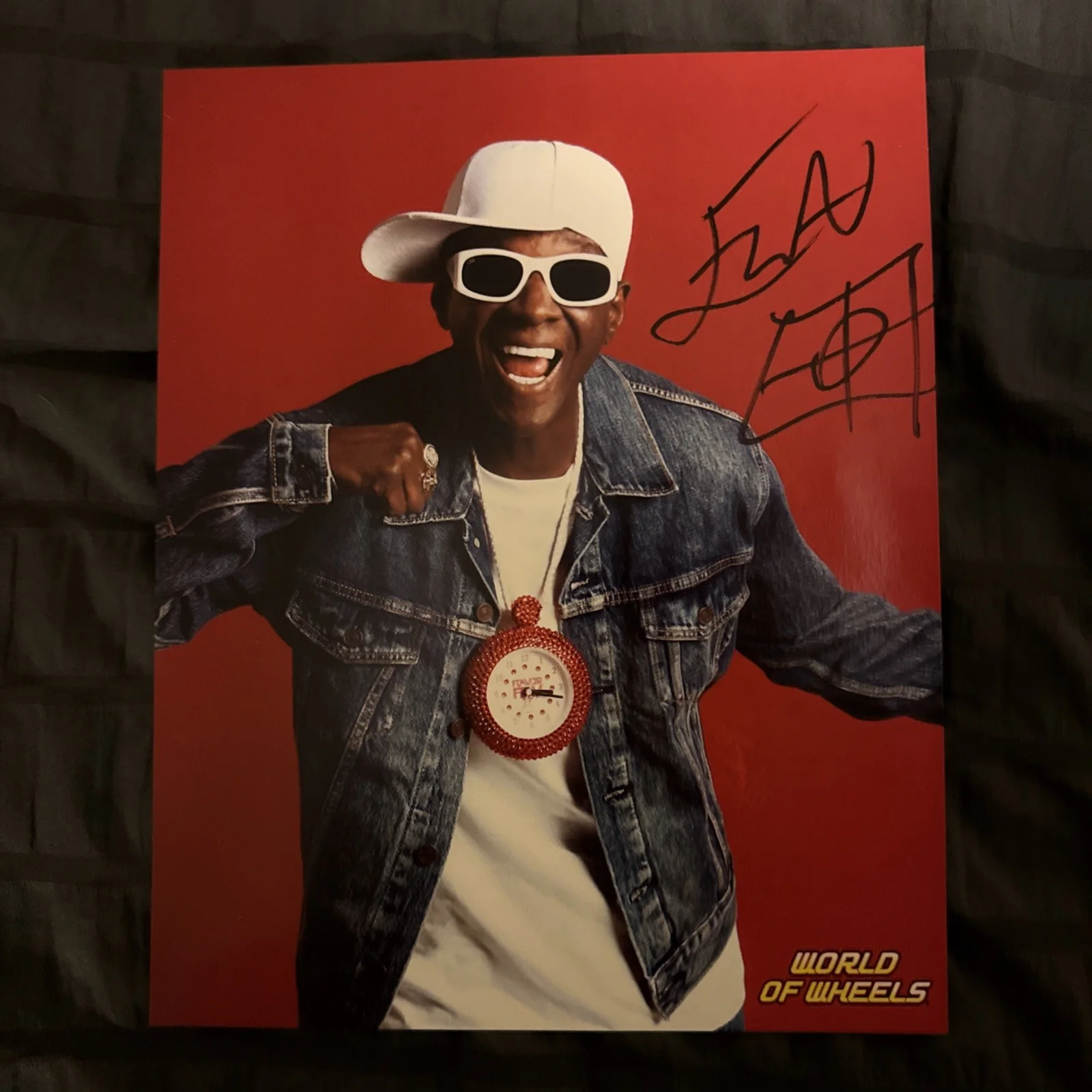 Flavor Flav — Flavor Flav authentic signed rapper Public Enemy 8x10, image 2