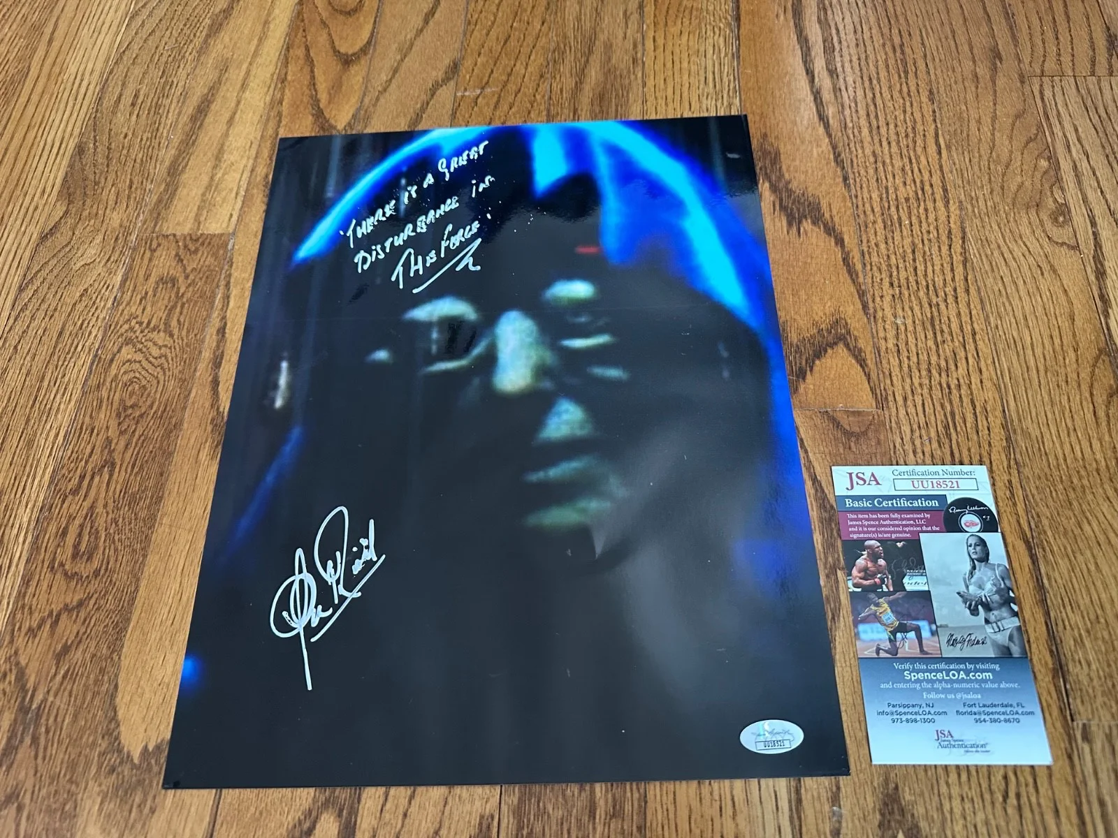 Clive Revill — Clive Revill Signed 11x14 Photo Emperor Star Wars The Empire Strikes Back JSA, изображение 2