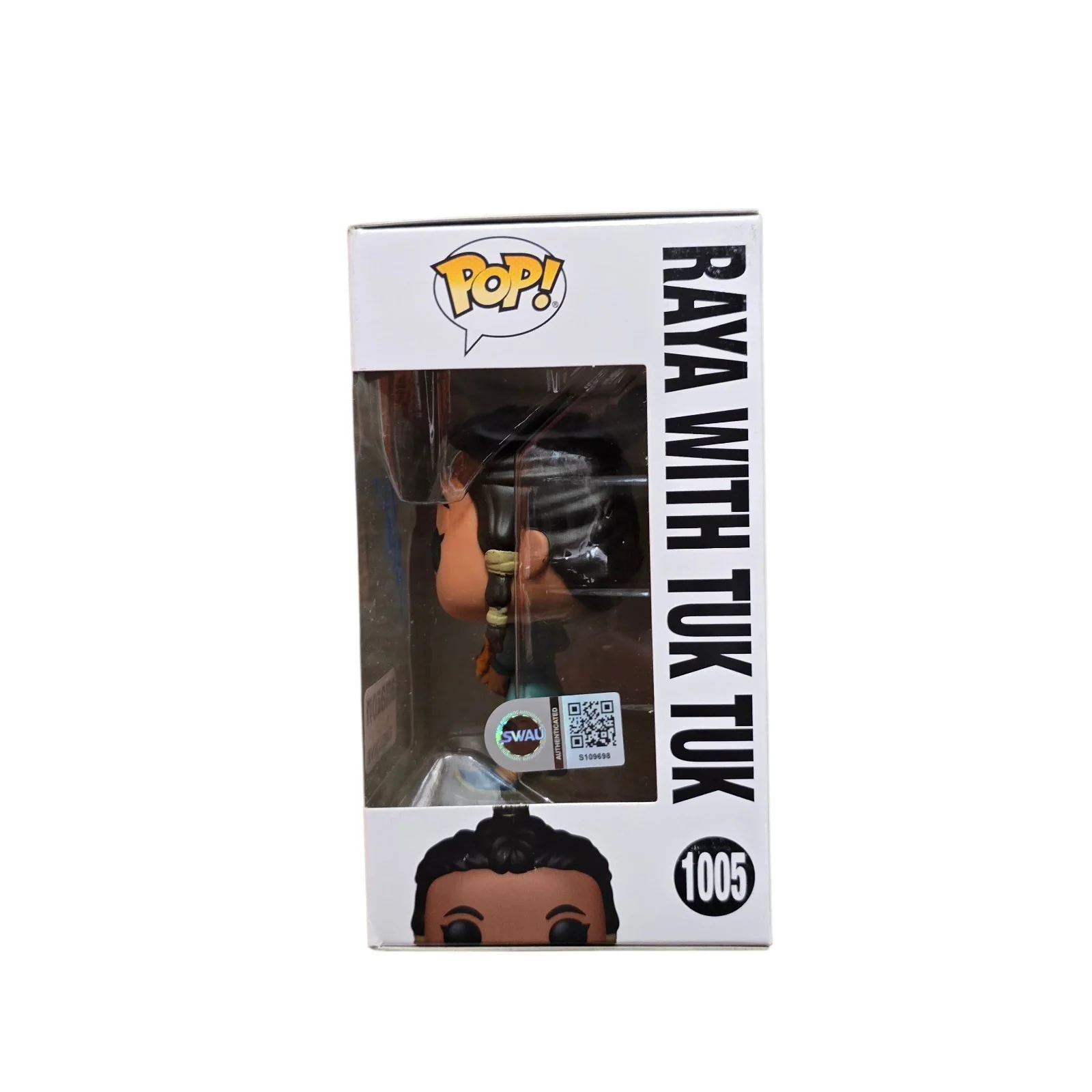 Kelly Marie Tran — Kelly Marie Tran Signed Raya Funko 1005 The Last Dragon SWAU Authenticated RARE, изображение 2