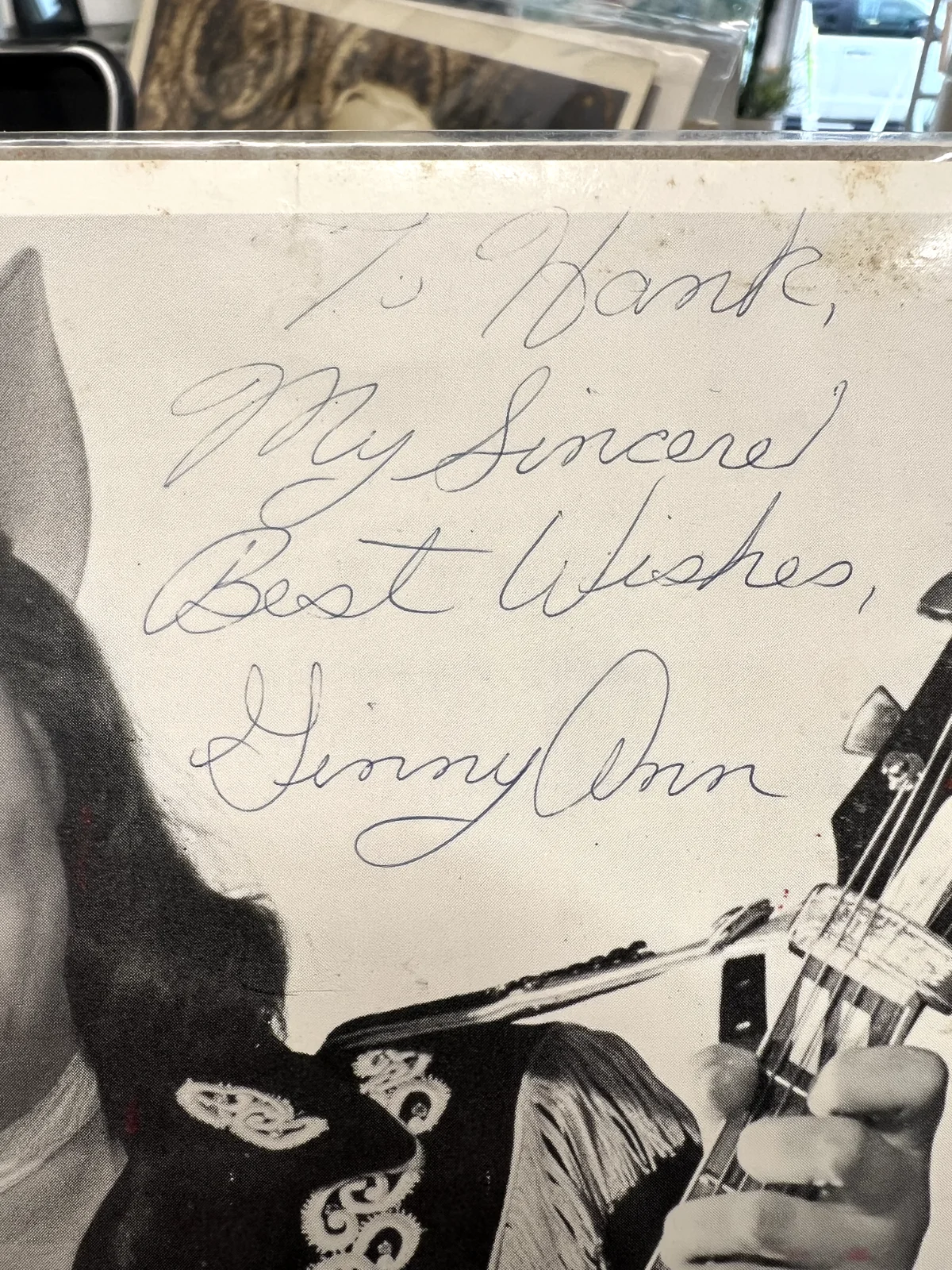 Promo Photo Autographed Country Western Singer, image 2