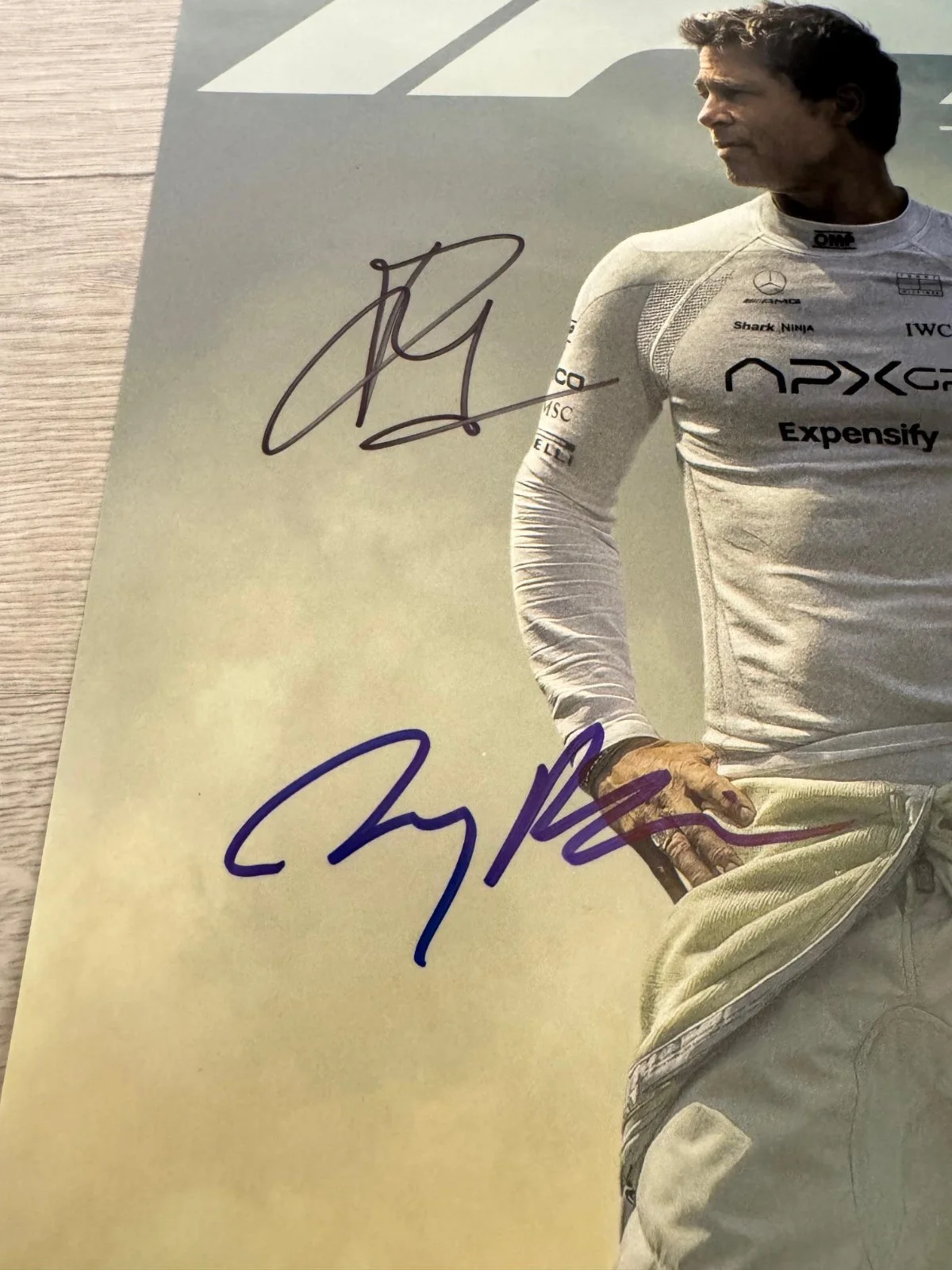 DAMSON IDRIS JERRY BRUCKHEIMER Autographed 11x14 Photo SIGNED F1, изображение 2