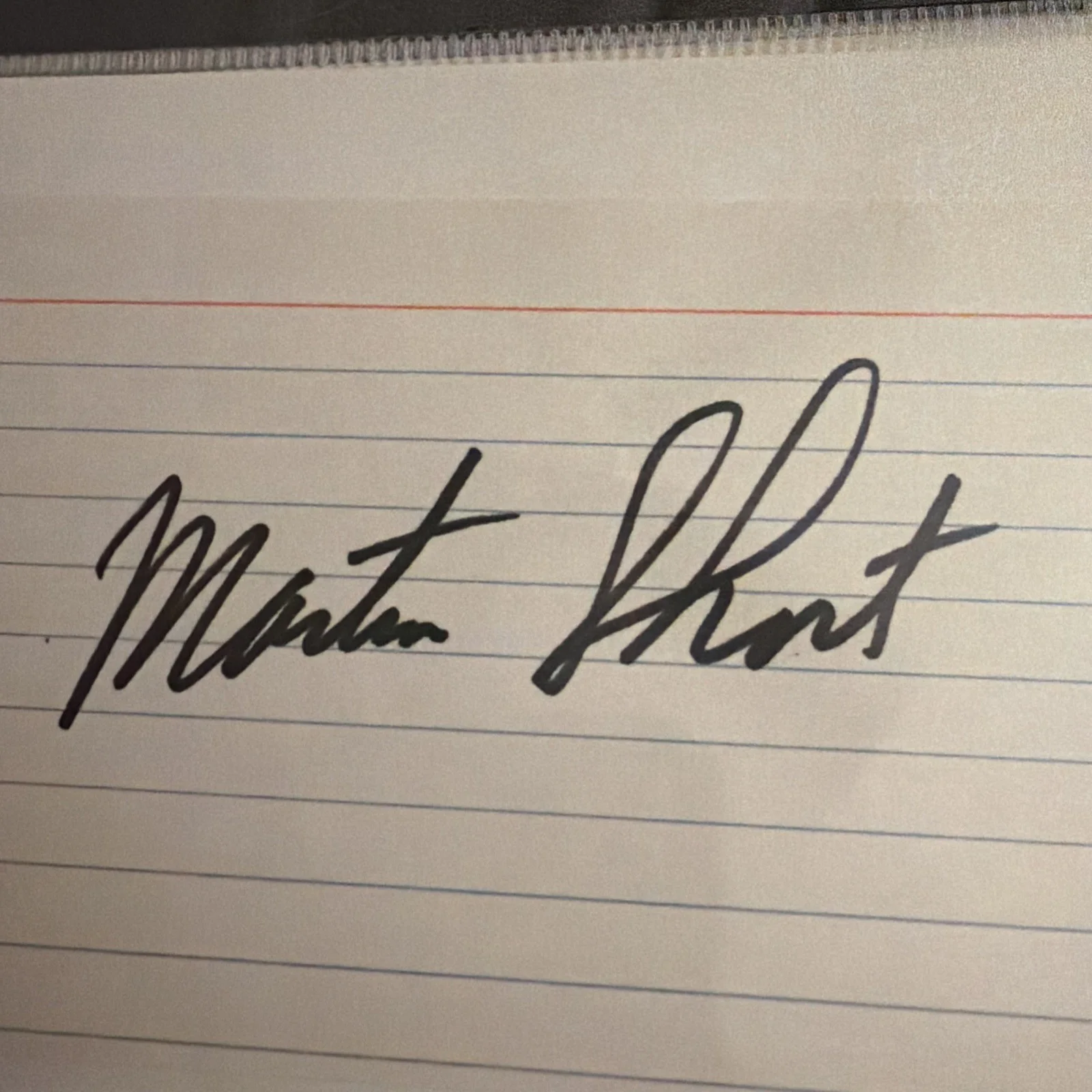 Martin Short Signed 3x5 Index Card Autograph Three Amigos Actor, image 3