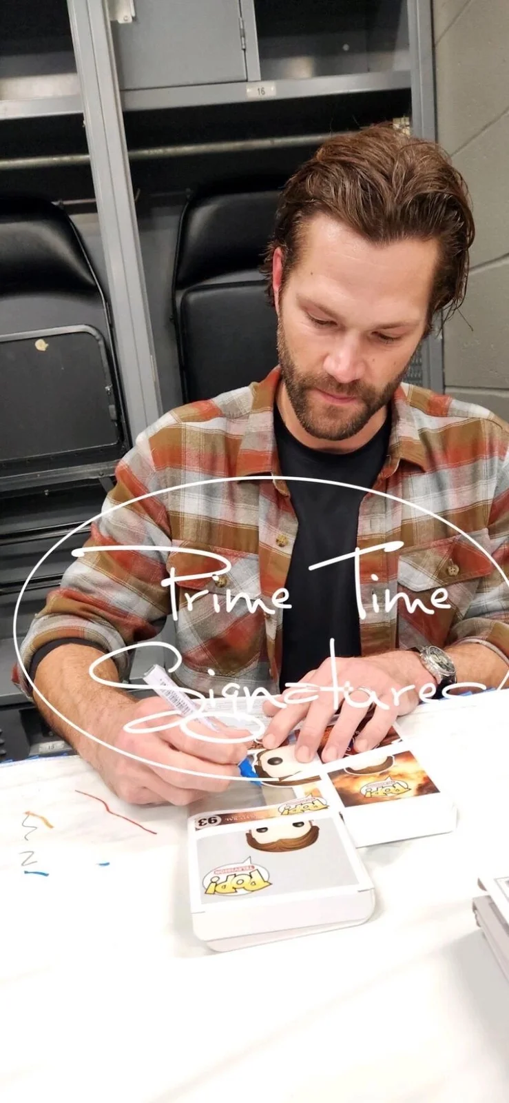 Jared Padalecki — Jared Padalecki Signed Funko Supernatural Sam 93 Authentic Autograph Beckett, image 3