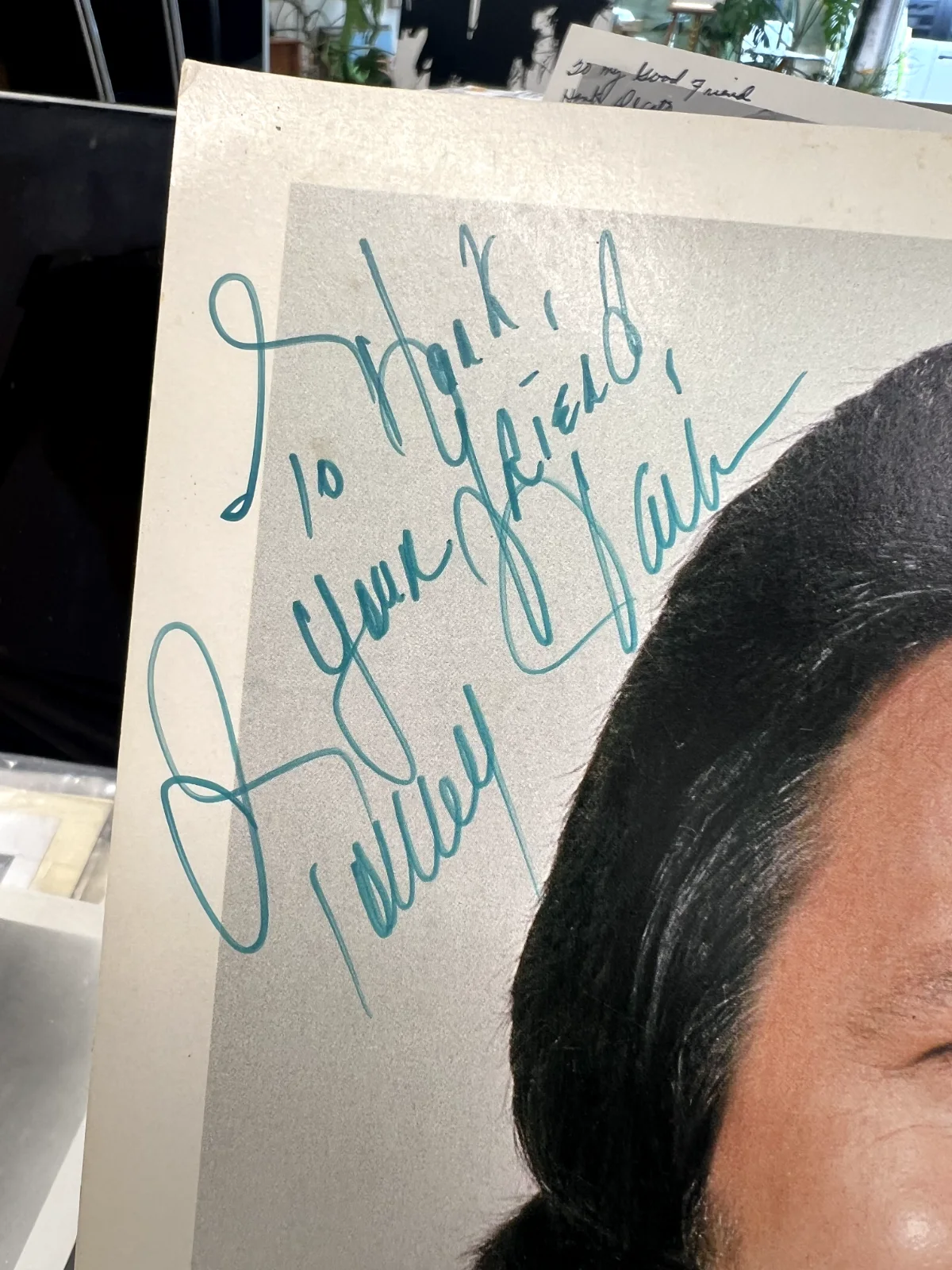 Autographed Promo Photo of Tommy Cash, изображение 2