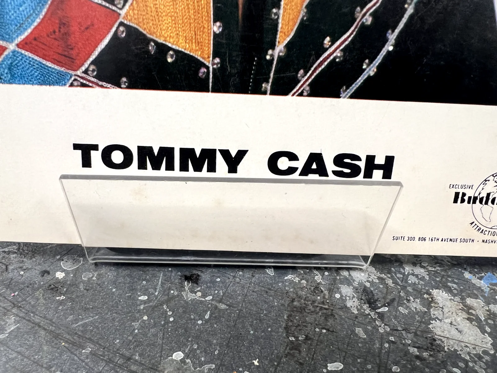 Autographed Promo Photo of Tommy Cash, изображение 3