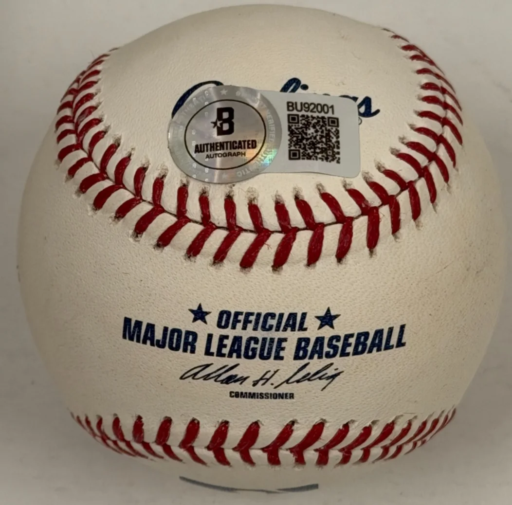 Tera Patrick — Hot Sexy Tera Patrick Signed Major League Baseball Autograph Beckett Witness, image 3