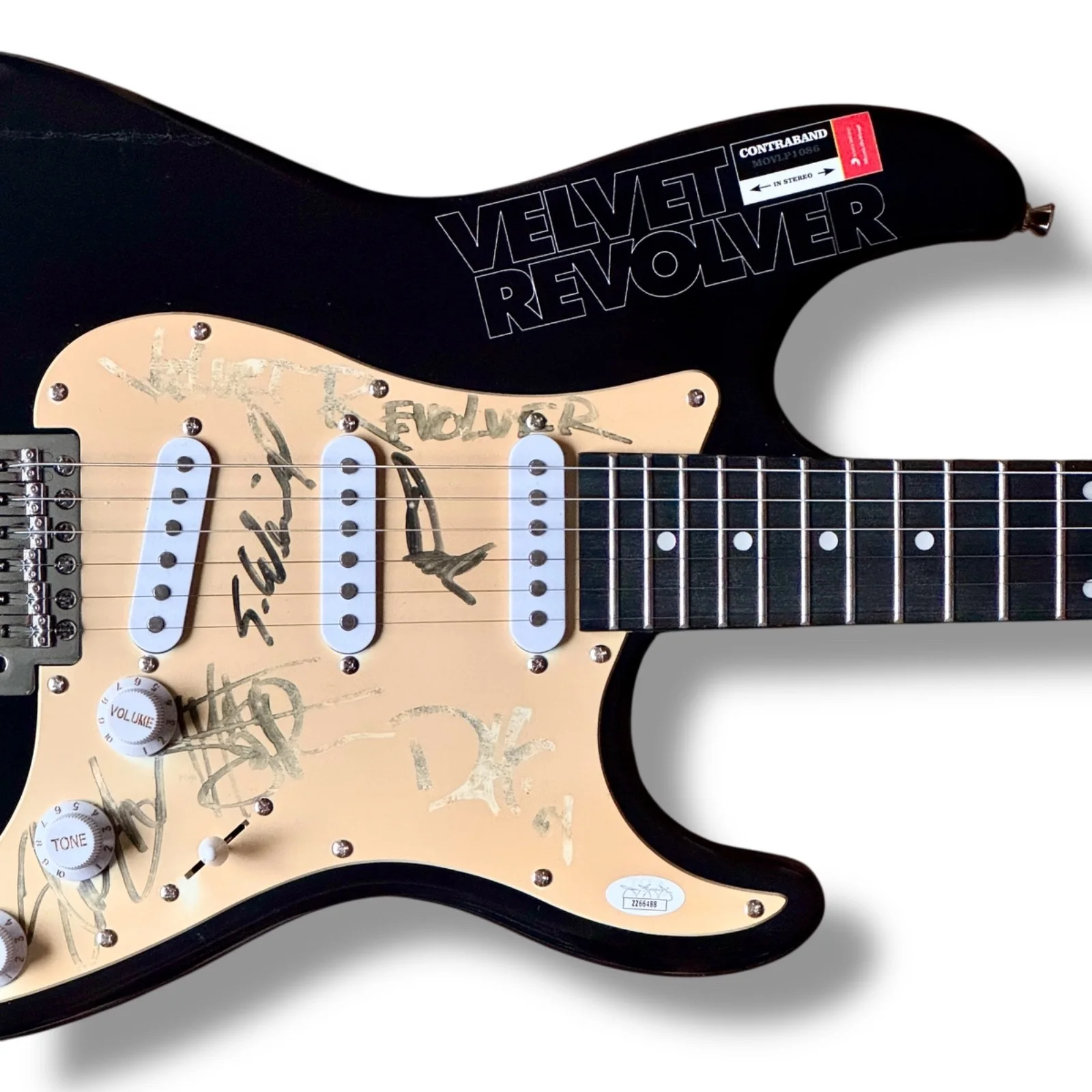 Velvet Revolver Signed Guitar Custom JSA COA Scott Weiland Slash Duff McKagan +2, изображение 2
