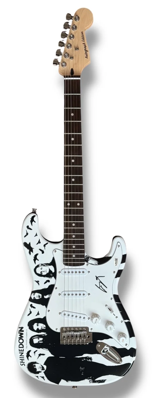 Brent Smith Signed Guitar Custom Graphics JSA COA Shinedown Sound of Madness, image 2