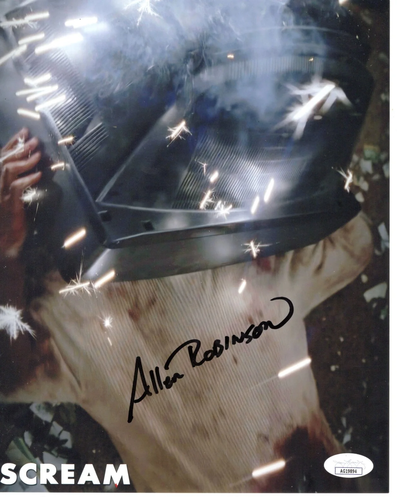 Allen Robinson — Allen Robinson signed 8x10 Photo Stu Macher Scream JSA Authentication