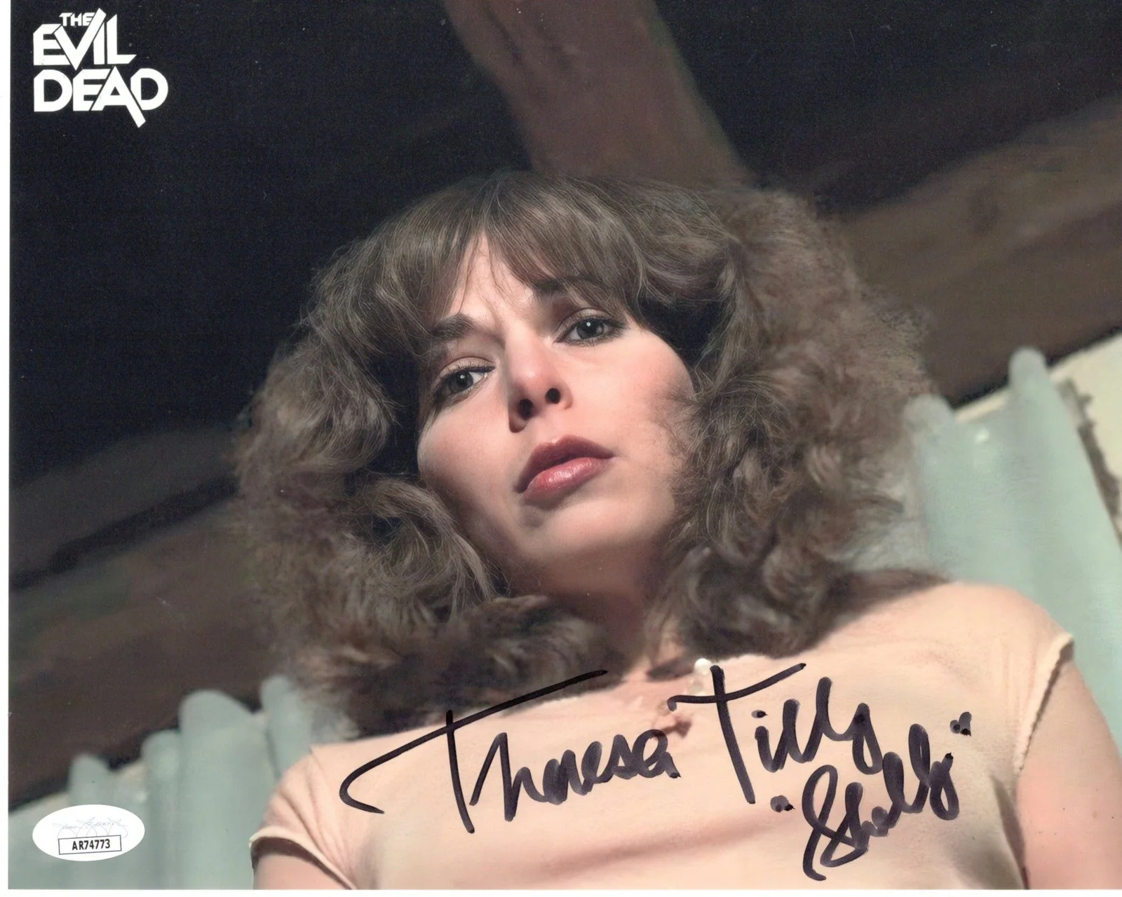 Theresa Tilly — Theresa Tilly signed 8x10 Photo Shelly The Evil Dead JSA Authentication