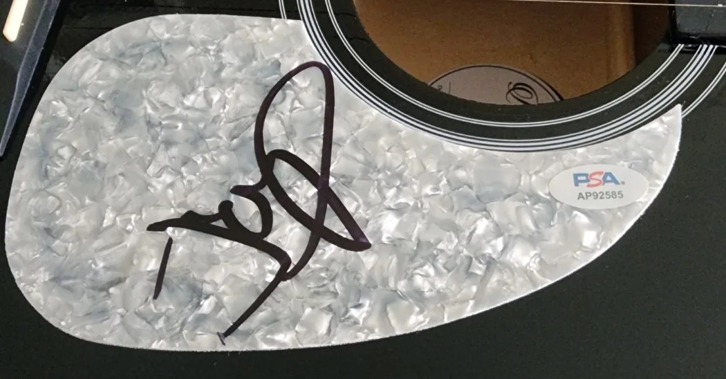 John Mellencamp Signed Autographed Acoustic Guitar Hurts So Good PSA AP92585, image 3
