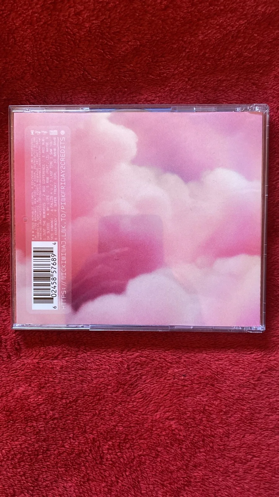 Nicki Minaj - Pink Friday 2 CD with Signed Autographed Art Card, image 2