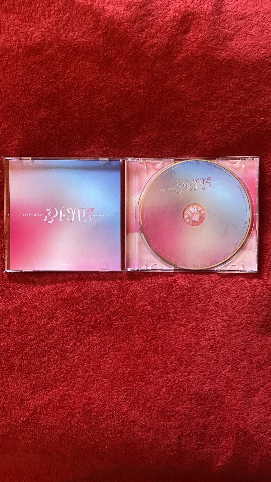 Nicki Minaj - Pink Friday 2 CD with Signed Autographed Art Card, image 3