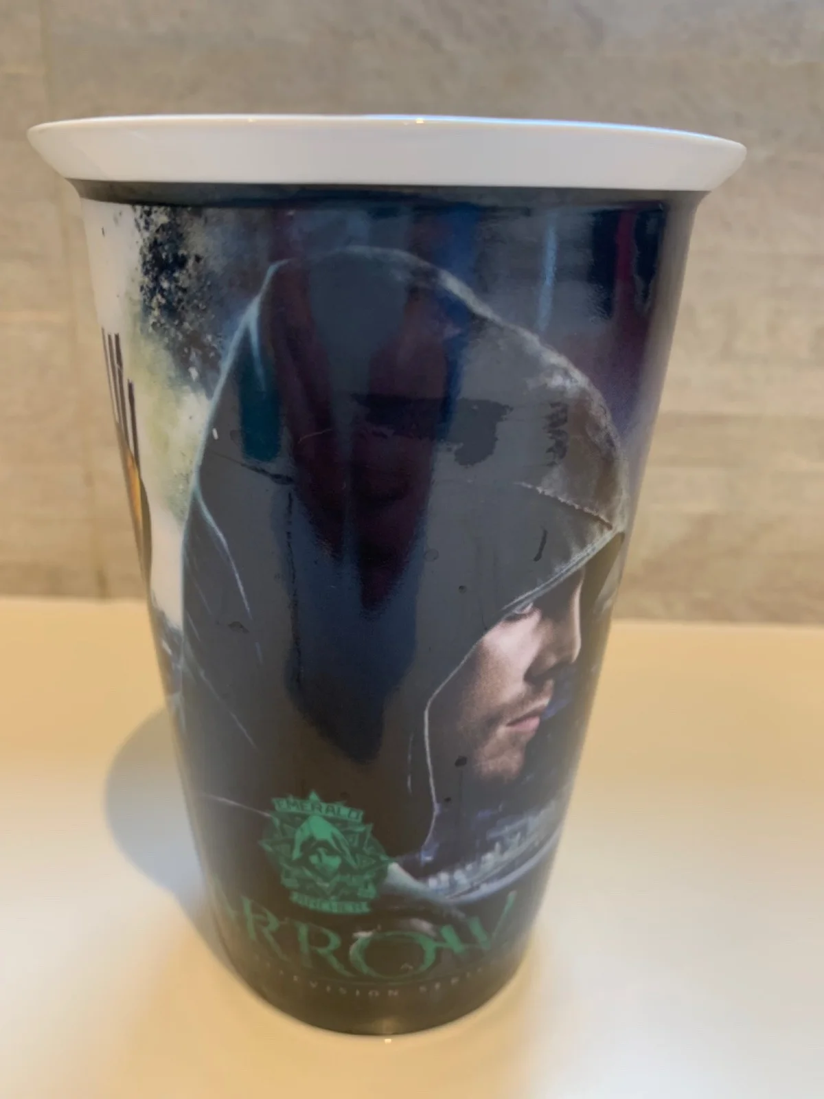 DC Comics Arrow Ceramic Travel Mug,, image 2