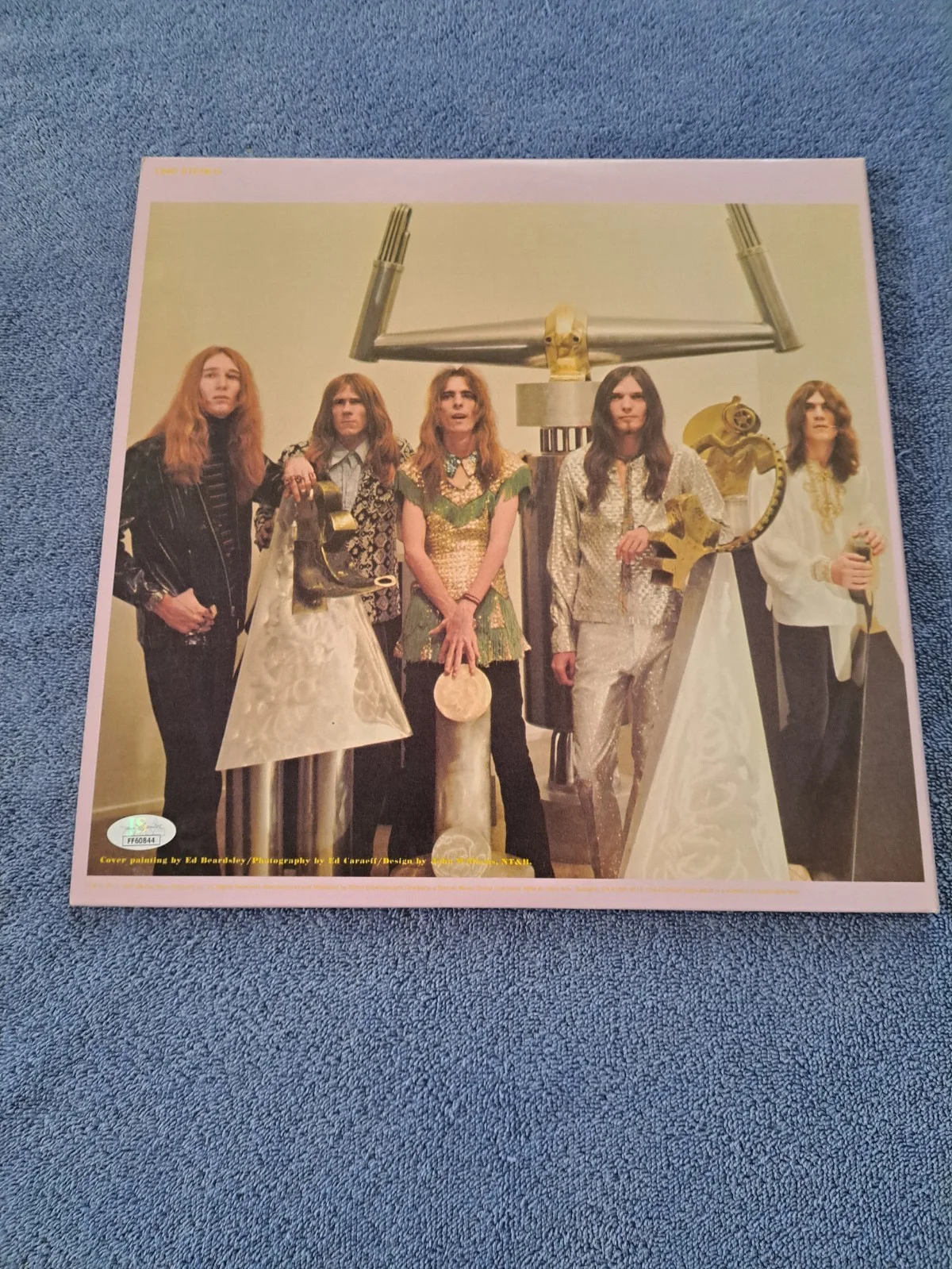 ALICE COOPER SIGNED BRAND NEW PRETTIES FOR YOU LP VINYL ALBUM JSA COA, изображение 3