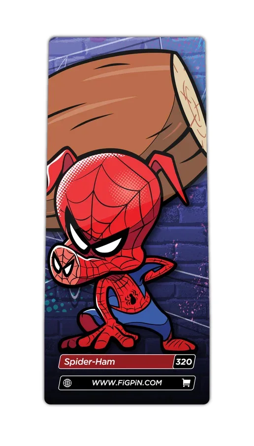 FiGPiN Spider-Ham (0320) Into the Spider-Verse LE1500 3-Inch Enamel Pin, изображение 2