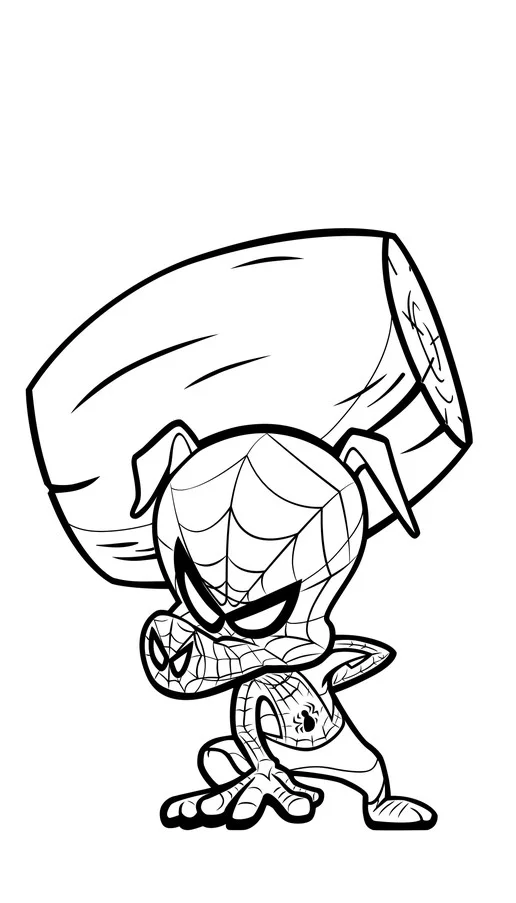 FiGPiN Spider-Ham (0320) Into the Spider-Verse LE1500 3-Inch Enamel Pin, изображение 5