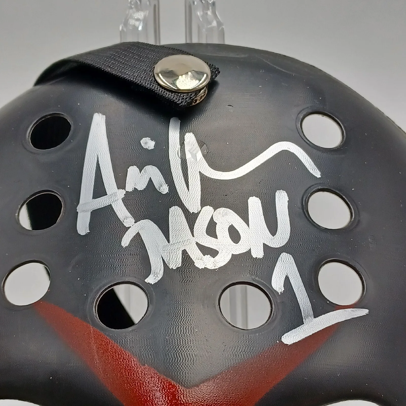 Ari Lehman — Ari Lehman Autograph Signed Mask Friday the 13th. OKAuthentics. EB04, image 2