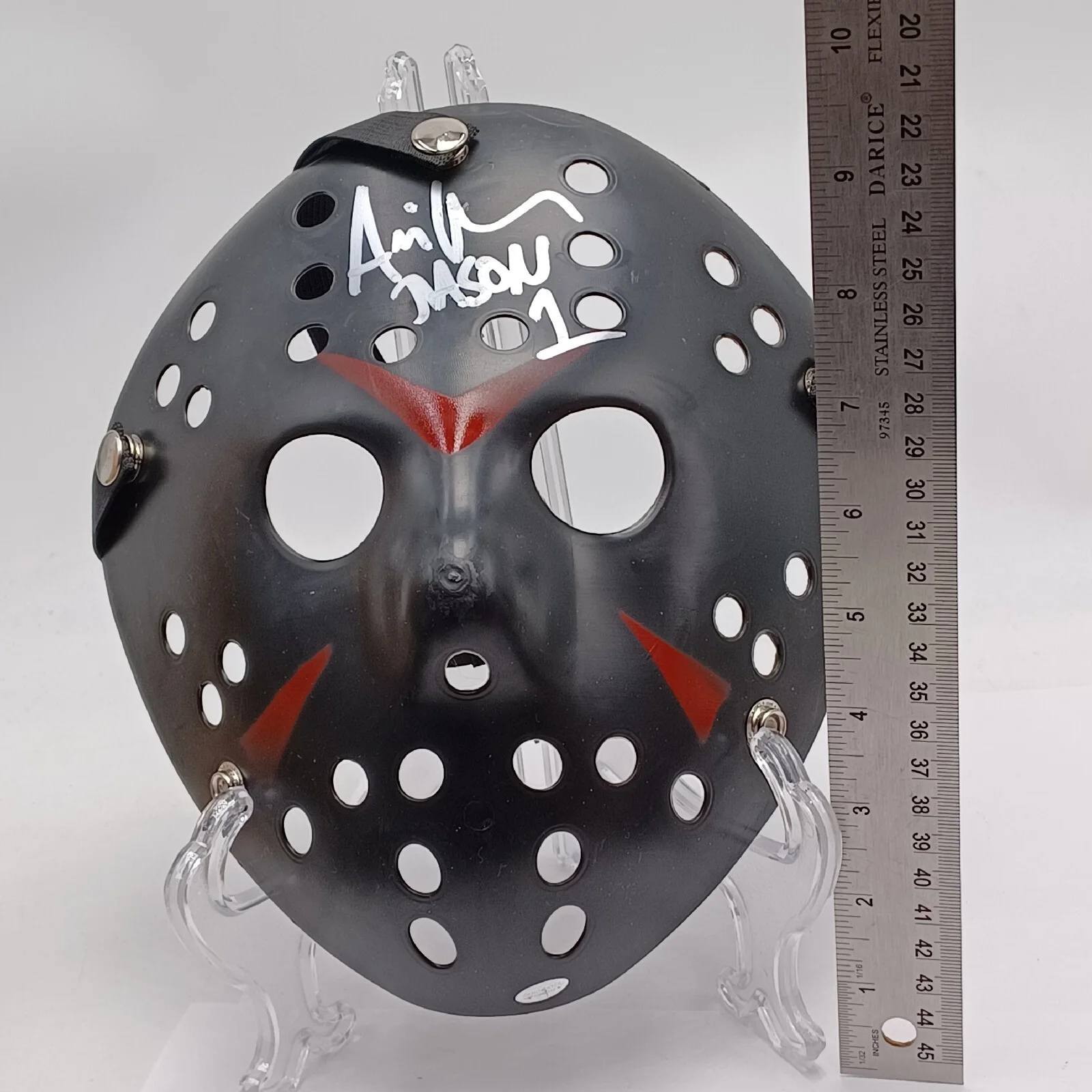 Ari Lehman — Ari Lehman Autograph Signed Mask Friday the 13th. OKAuthentics. EB04, image 3